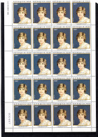 Niger 1982, Diana Birthday, Sheetlet Of 20val - Royalties, Royals