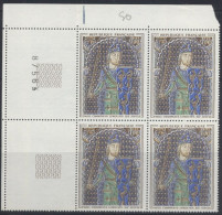 N° 1424 Email Champlevé Limousin X 4 - Unused Stamps