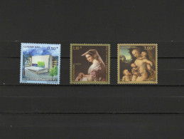 Luxemburg 2004 Paintings Lucas Cranach, Rubio Etc. Set Of 3 MNH - Other & Unclassified