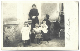 LANDAU - BEBE Et ENFANTS - CARTE PHOTO - Babies