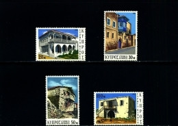 CYPRUS - 1973  ARCHITECTURE   SET  MINT NH - Unused Stamps