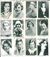 BB60 - IMAGES MILLIAT - LILIAN HARVEY JEANNETTE MAC DONALD GRETA GARDO JEANNE HLBLING YVONNE PRINTEMPS... - Photos