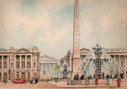Paris 8e-La Place De La Concorde - éd. M. Barré & J. Dayez - Illustrateur : Barday - Arrondissement: 08