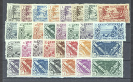 Océanie  :  Yv  84...120  *   32 Valeurs - Unused Stamps