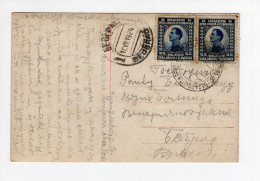 1924. KINGDOM OF SHS,SERBIA,TPO 46 VALJEVO-MLADENOVAC,VALJEVO TO BELGRADE,ILLUSTRATED POSTCARD,USED - Yugoslavia