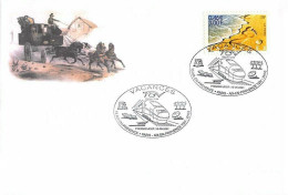 FDC MP - Vive Les Vacances - 10/6/2001 Aix En Provence Et Paris - 2000-2009