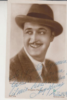 Attore Angelo Ferrari 1929 Autografo Con Dedica Berlino - Artistes
