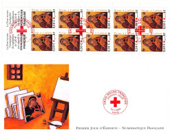 FDC GF LNF - Carnet Croix Rouge 2004, 10/11/04 Paris - 2000-2009