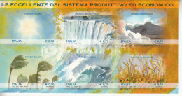 2014 Italy Green Energy Solar Wind Biomass  Miniature Sheet Of 6 MNH @ BELOW FACE VALUE - 2011-20: Mint/hinged