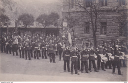 ALLEMAGNE CARTE PHOTO MUSIQUE D INFANTERIE PRUSSIENNE - Guerre, Militaire