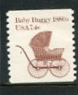 UNITED STATES/USA - 1984  7.4c  BABY BUGGY  MINT NH - Unused Stamps