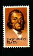 UNITED STATES/USA - 1983  JOSEPH PRIESTLEY  MINT NH - Ongebruikt