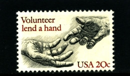 UNITED STATES/USA - 1983  VOLUNTEER LEND A HAND  MINT NH - Unused Stamps