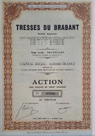 Tresses Du Brabant - Bruxelles - 1955 - Action - Textile