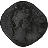 Antonin Le Pieux, Sesterce, 156-157, Rome, Bronze, B+, RIC:964a - The Anthonines (96 AD Tot 192 AD)