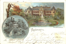 Frankfurt - Palmengarten - Litho - Frankfurt A. Main