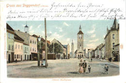 Gruss Aus Deggendorf A. Donau - Oberer Stadtplatz - Deggendorf