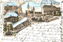 Gruss Aus Chemnitz - Litho - Chemnitz