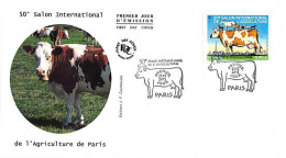 FDC - 50e Salon International De L'agriculture De Paris - Oblit 23/2/2013 Paris - 2010-2019