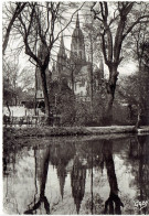 CPSM FRANCE 14 CALVADOS BAYEUX - La Cathédrale Vue De L'Abreuvoir - 1957 - Bayeux