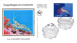 FDC Soie - Coquillages Et Crustacés - 18/2/2022 Paris - 2020-…