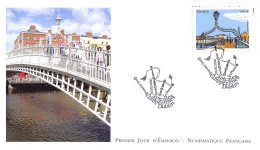 FDC LNF - Capitales Européennes Dublin, Ha Penny Bridge - 13/3/2020 Paris - 2020-…