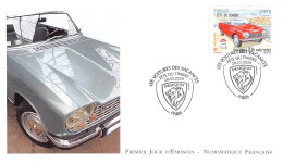 FDC LNF - Fête Du Timbre. Peugeot 204 Cabriolet - 28/3/2020 Paris - 2020-…