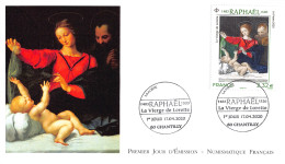 FDC LNF - Tableau Raphaël. La Vierge De Lorette - 17/4/2020 Chantilly - 2020-…
