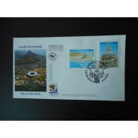 FDC - Coupe Du Monde FIFA 2010 (env 2 Sur 2) - Oblit 13/6/2010 Paris - 2010-2019