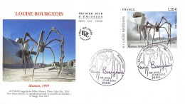 FDC - Tableau Louise Bourgeois, Maman 1999 - Oblit 17/6/2010 Paris - 2010-2019