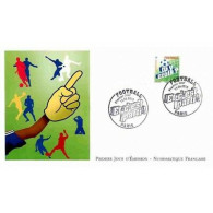 FDC LNF - Football, Timbre Recto Verso (tu Y Crois)- Oblit 13/6/2010 Paris - 2010-2019