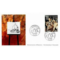FDC LNF - Tableau Sandro Botticelli (4518), Oblit 4/11/2010 Paris - 2010-2019