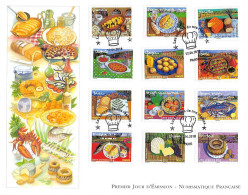 FDC GF LNF - Carnet C431 - Saveurs Des Régions - Paris 12/6/2010 - 2010-2019