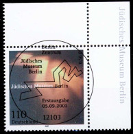 BRD 2001 Nr 2216 ESST Zentrisch Gestempelt ECKE-ORE X2CBBC6 - Used Stamps