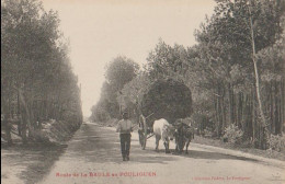 Cpa Le Pouliguen Route Vers La BAule Animée - Le Pouliguen