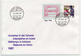 SCHWEIZ ATM Nr 3 BRIEF EF X55732E - Francobolli Da Distributore