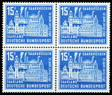 SAAR OPD 1959 Nr 446 Postfrisch VIERERBLOCK X5F6F02 - Unused Stamps