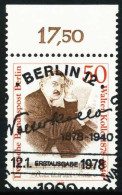 BERLIN 1978 Nr 561 Zentrisch Gestempelt ORA X61E96A - Used Stamps