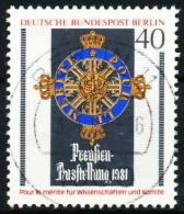 BERLIN 1981 Nr 648 Zentrisch Gestempelt X62126A - Used Stamps