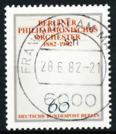 BERLIN 1982 Nr 666 Zentrisch Gestempelt X622BAA - Gebruikt
