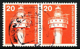 BRD DS INDUSTRIE U. TECHNIK Nr 848 Gestempelt WAAGR PAAR X668242 - Used Stamps