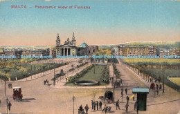 R173183 Malta. Panoramic Wiew Of Floriana. Vistato Dall Ufficio Revisione Stampa - Monde