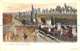 R173187 Pompei. Strada Delle Tombe. Richter - Welt