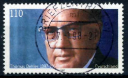 BRD 1997 Nr 1963 Zentrisch Gestempelt X6B16EA - Used Stamps