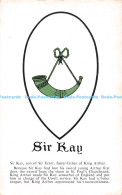 R171611 Sir Kay. Sir Kay Son Of Sir Ector. Foster Father Of King Arthur. Entered - Welt