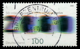 BRD 2000 Nr 2102 Zentrisch Gestempelt X6D48FE - Used Stamps