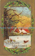 R171633 Seasons Greetings. 1910 - World
