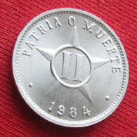 Cuba 2 Centavos 1984  Kuba UNC ºº - Cuba