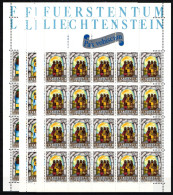 Liechtenstein Kleinbögen 861-863 Postfrisch #KE719 - Sonstige & Ohne Zuordnung