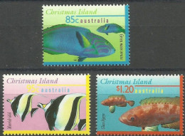 Christmas Is. - 1997 - Fish - Yv 437/39 - Fische